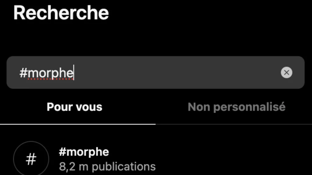 recherche avec les hashtags sur les réseaux sociaux